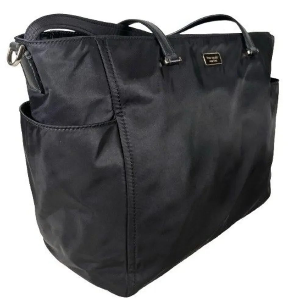 Large Kate Spade Blake Avenue Kaylie Baby Diaper Travel Bag Black #WKRU4309 EUC